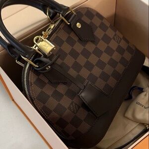 Louis Vuitton Dark Brown Checkered Mini Bag